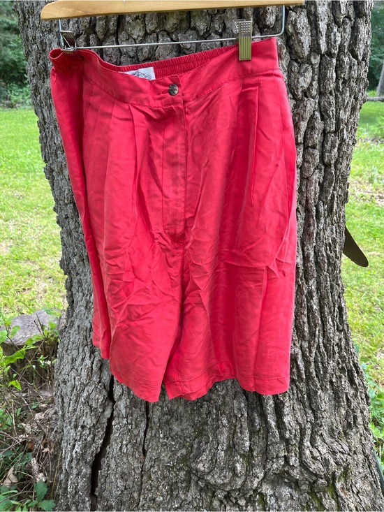 Tie Rack Pants - ⭐️Vintage Tie Rack Silk Shorts in size L